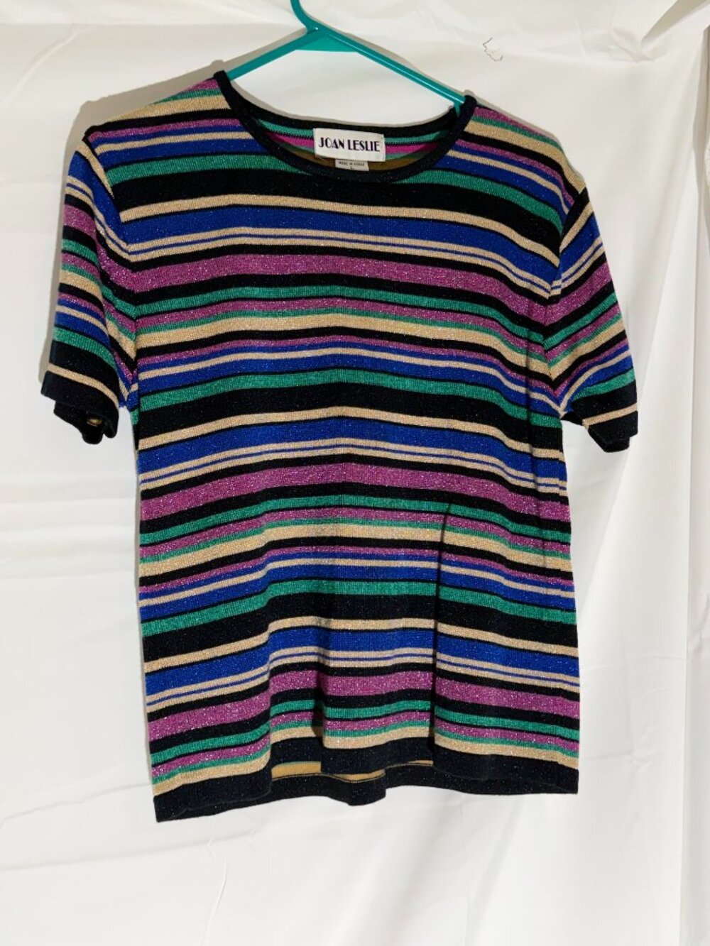 Womens Blouse, Joan Leslie Brand. Stripped.